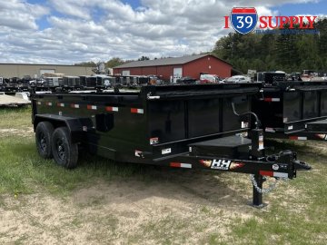 H&H 83x14 Industrial Standard Dump Trailer, 14k