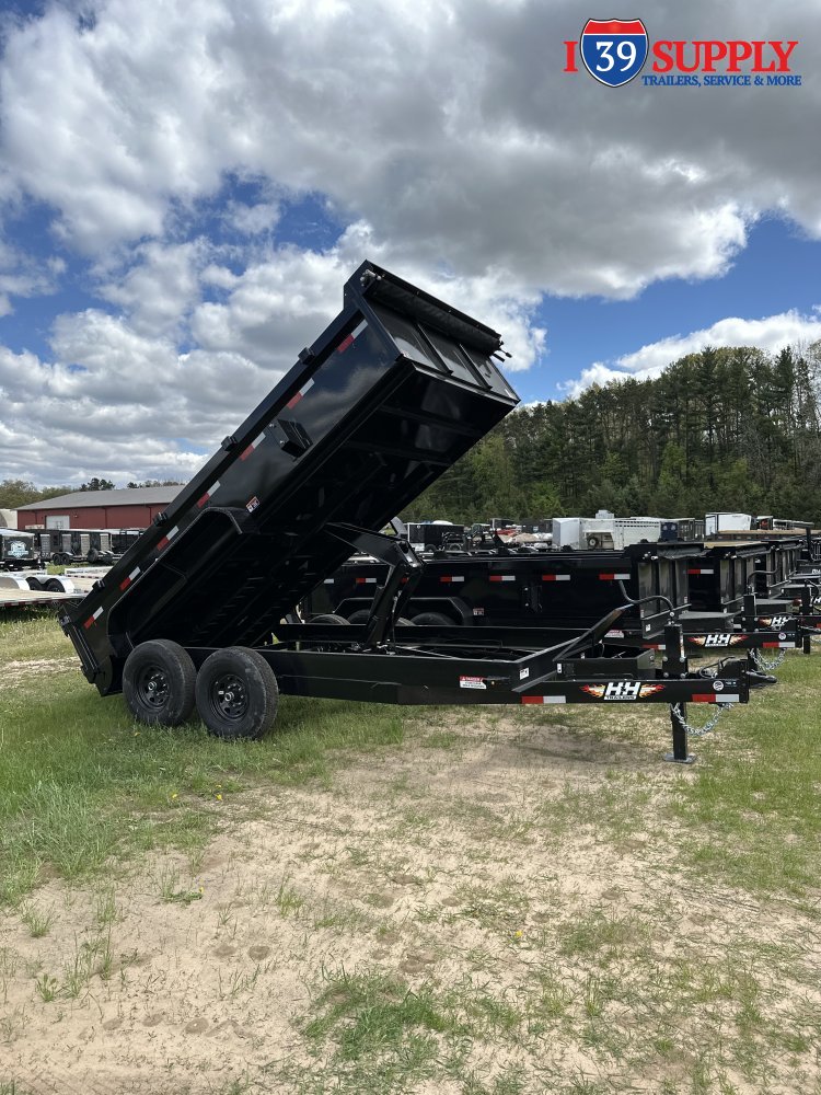 H&H 83x14 Industrial Standard Dump Trailer, 14k