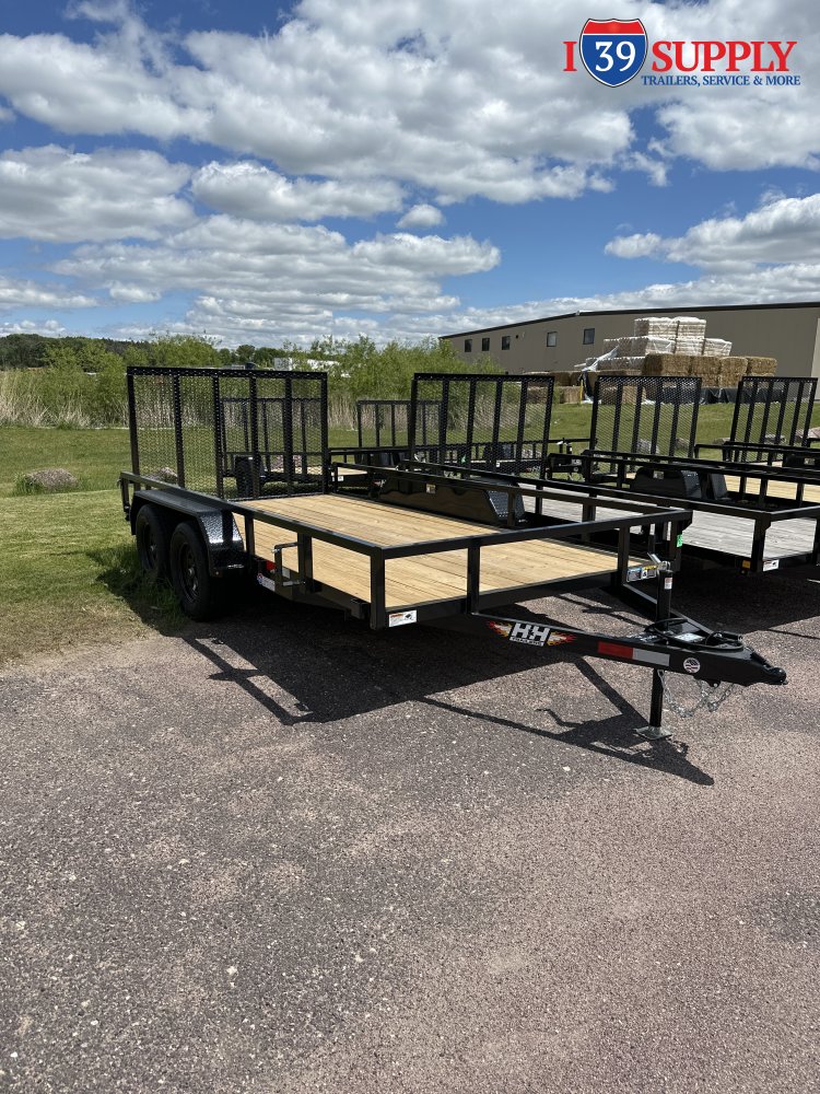 H&H 82x14 RS Utility Trailer, 7k