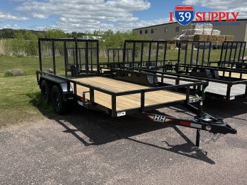 H&H82x14 RS Utility Trailer, 7k