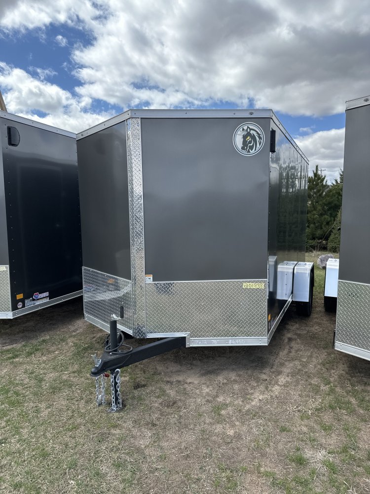 Single Axle Steel Enclosed Trailers