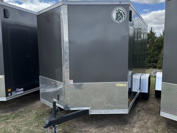Single Axle Steel Enclosed Trailers