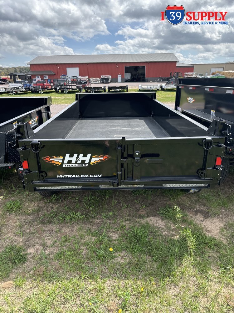 H&H 62X10 Homeowner Dump Trailer, 7K