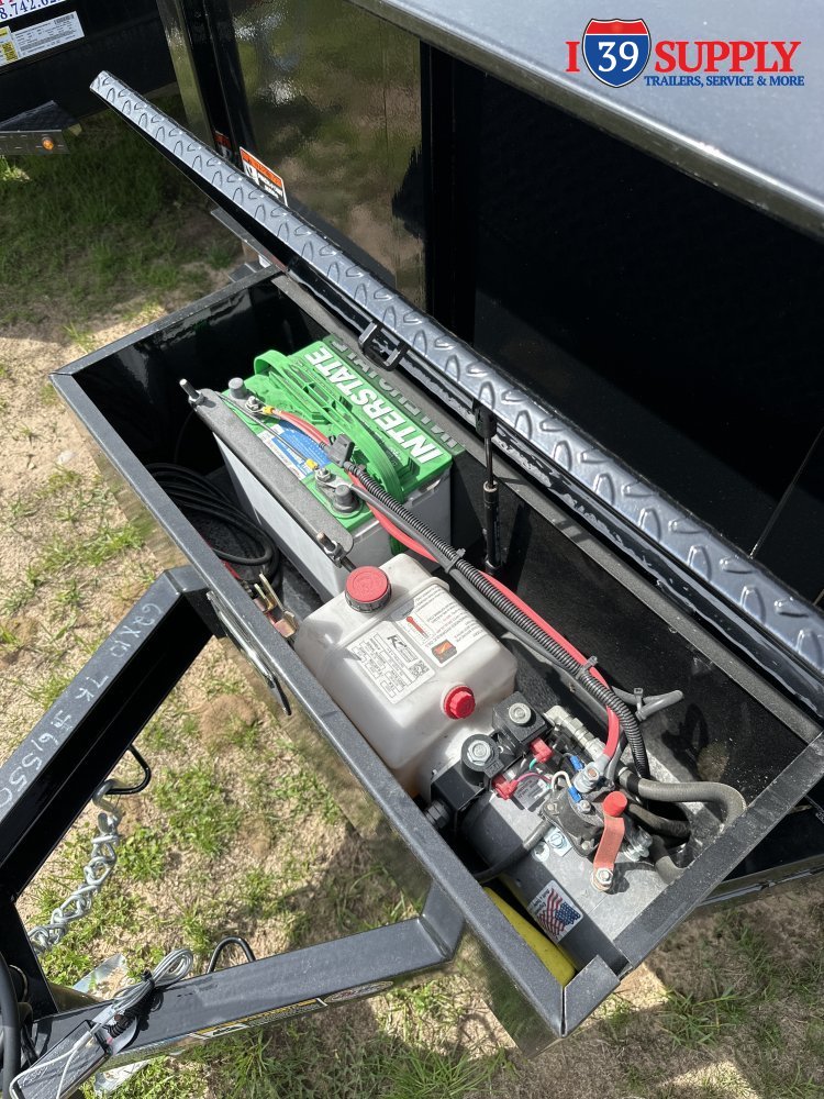 H&H 62X10 Homeowner Dump Trailer, 7K