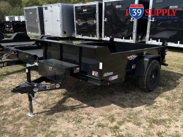 H&H 62x8 Homeowner Dump Trailer, 5k
