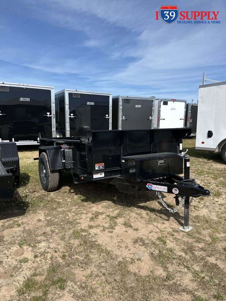H&H 62x8 Homeowner Dump Trailer, 5k