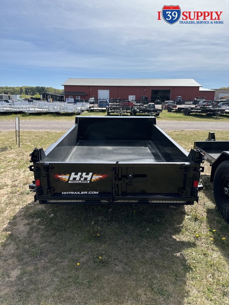 H&H 62x8 Homeowner Dump Trailer, 5k