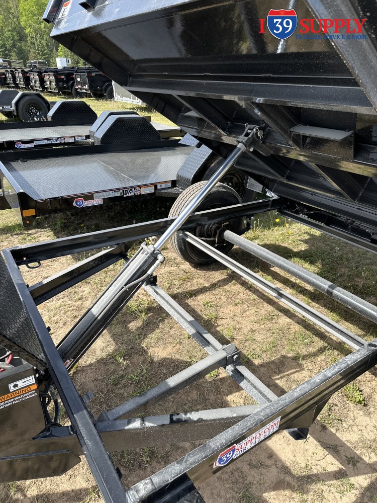 H&H 62x8 Homeowner Dump Trailer, 5k