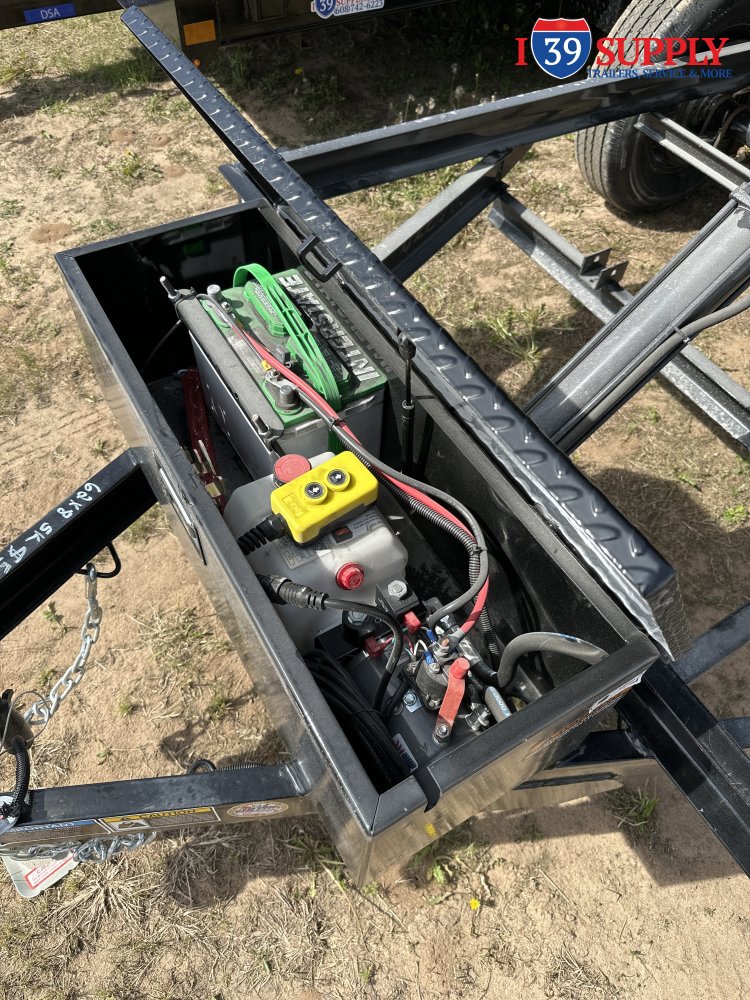 H&H 62x8 Homeowner Dump Trailer, 5k