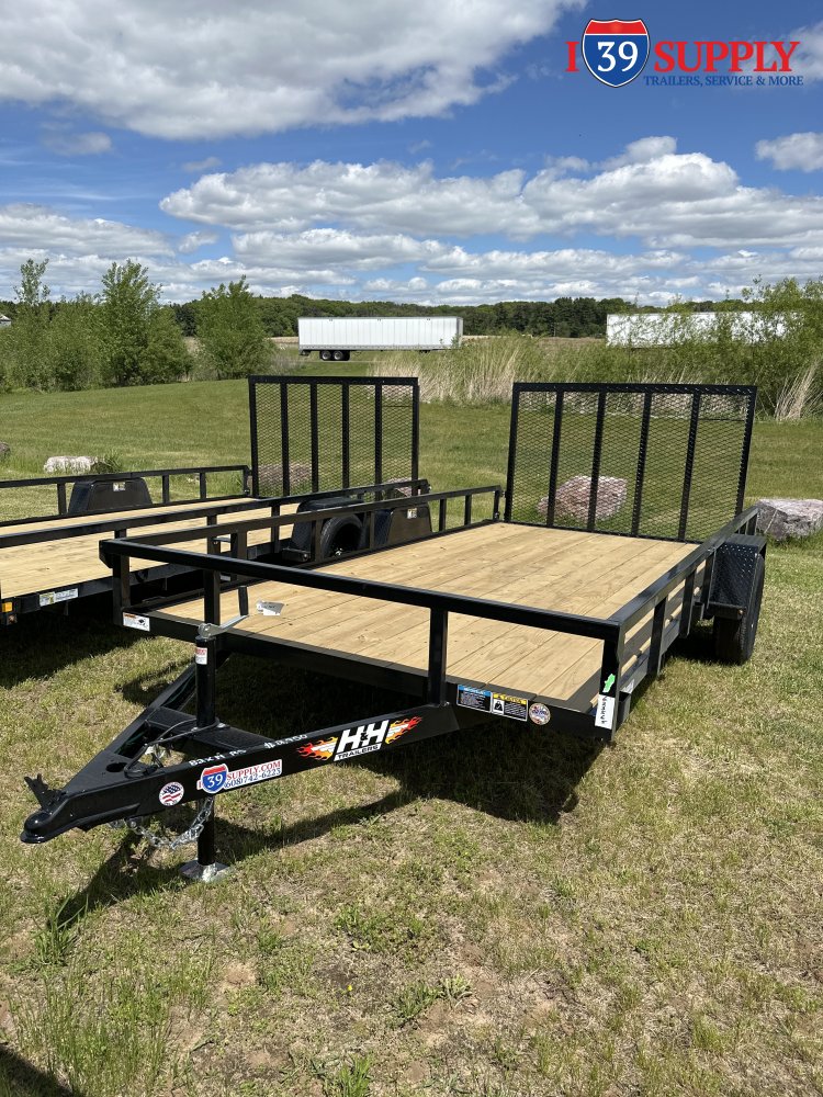 H&H 82x14 RS Utility Trailer, 3k