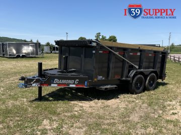 LPT 207 14x82 Low Pro Telescopic Dump Trailer