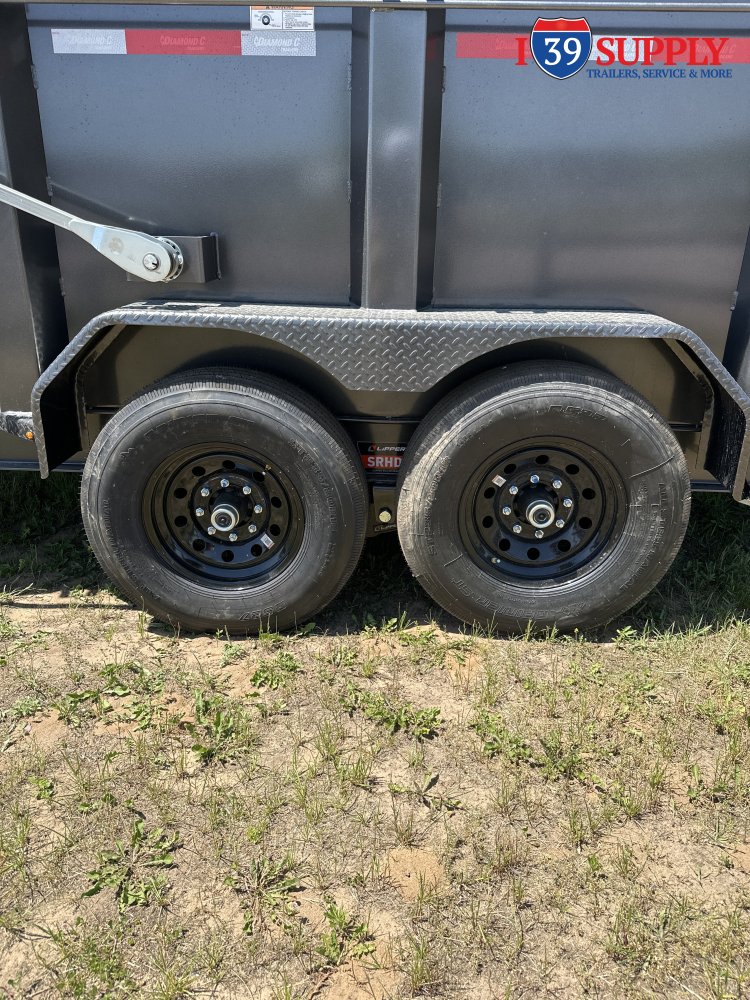 LPT 207 14x82 Low Pro Telescopic Dump Trailer - 44 inch tall sides