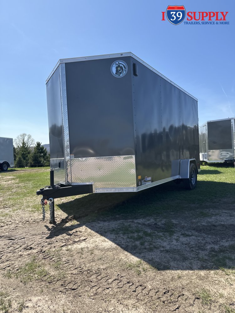 DHW 7x14 SAE52 Darkhorse Enclosed Cargo