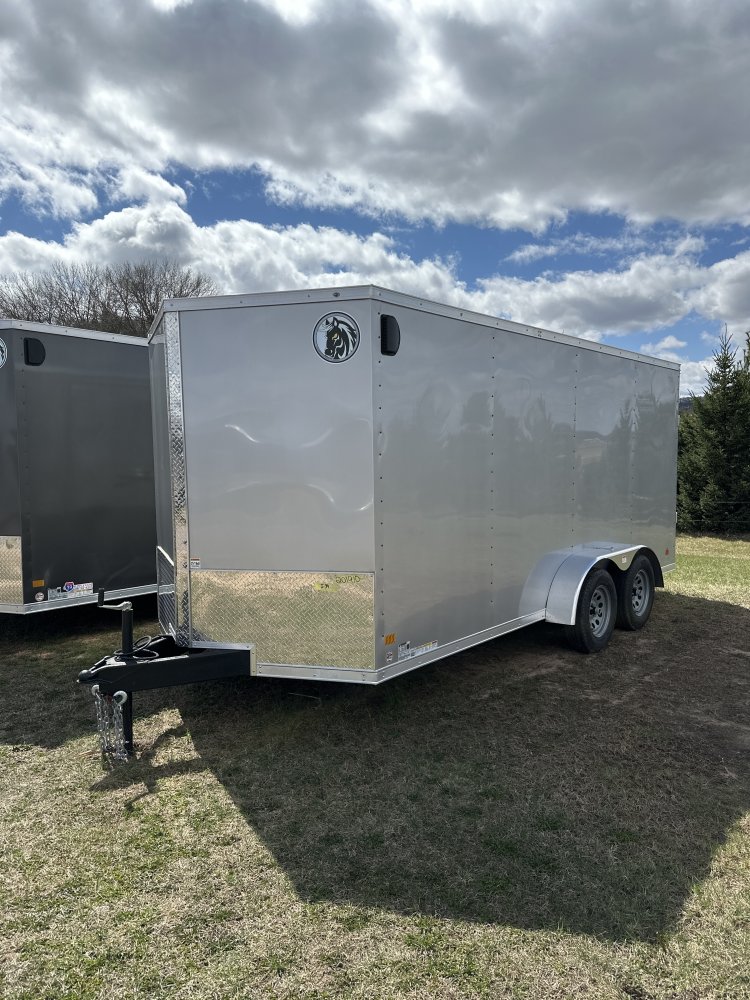 Tandem Axle Steel Enclosed Trailers