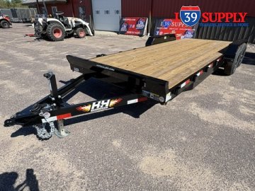 H&H 82x20 (18+2) Car Hauler Trailer, 10k