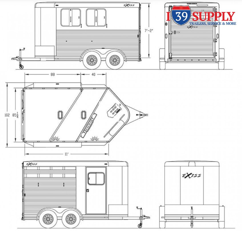 Exiss Express 2H Slant BP - CXF