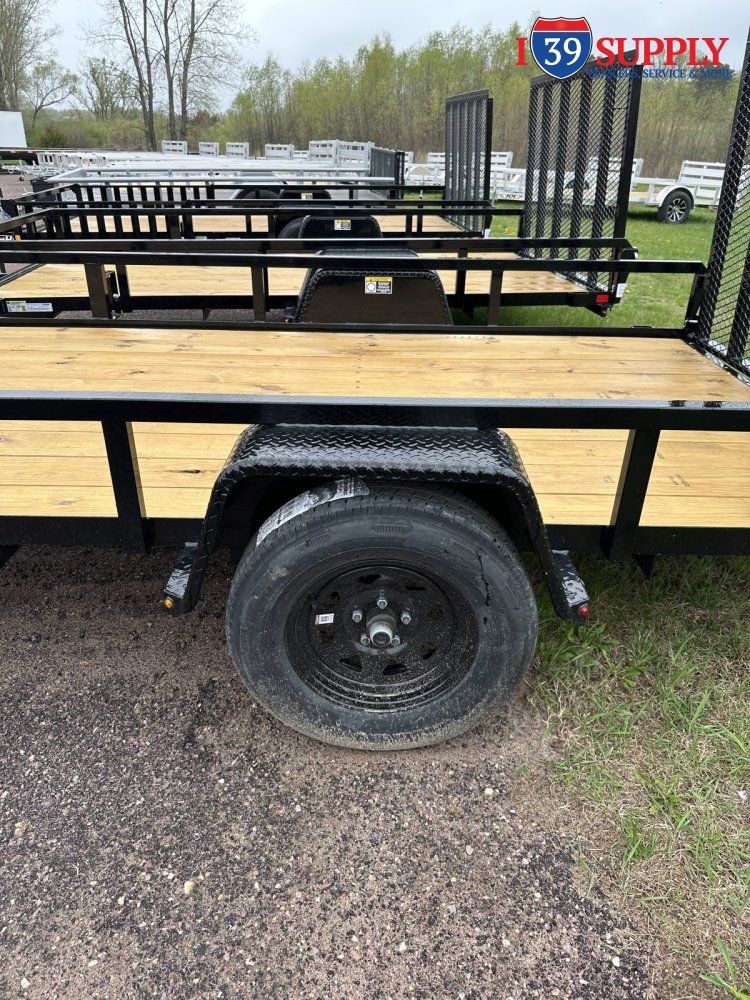 H&H 76x12 RS Utility Trailer, 3k