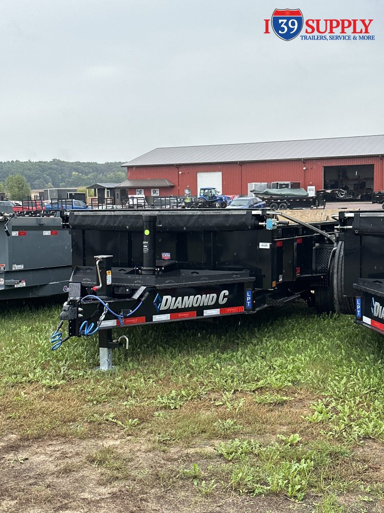 Diamond C LPT 207 14x82 Low Pro Telescopic Dump Trailer