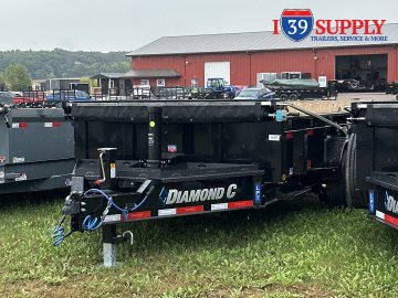 Diamond C LPT 207 14x82 Low Pro Telescopic Dump Trailer