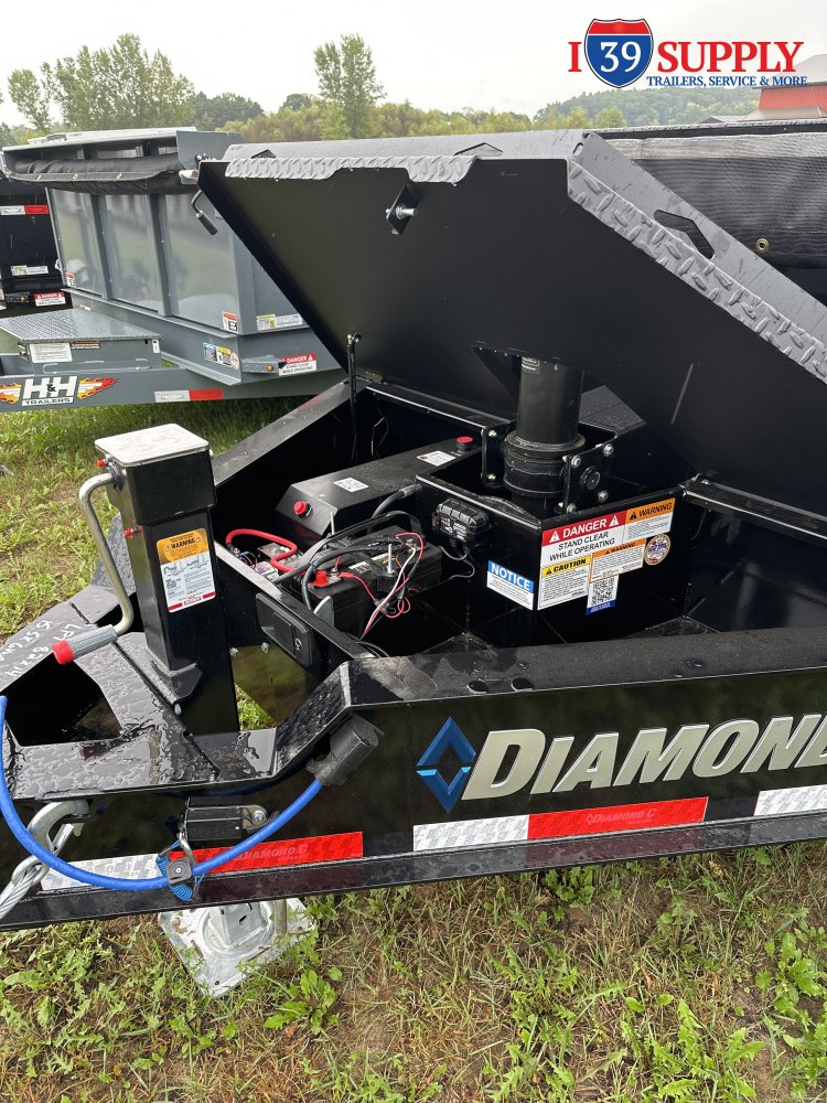 Diamond C LPT 207 14x82 Low Pro Telescopic Dump Trailer