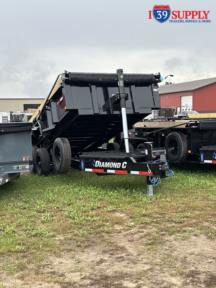 Diamond C LPT 207 14x82 Low Pro Telescopic Dump Trailer