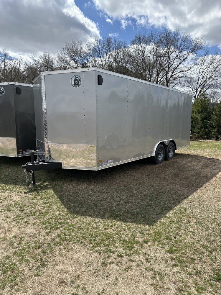 Tandem Axle Steel Enclosed Trailers
