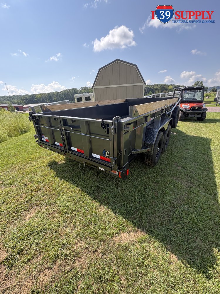 Diamond C LPT 207 14x82 Low Pro Telescopic Dump Trailer