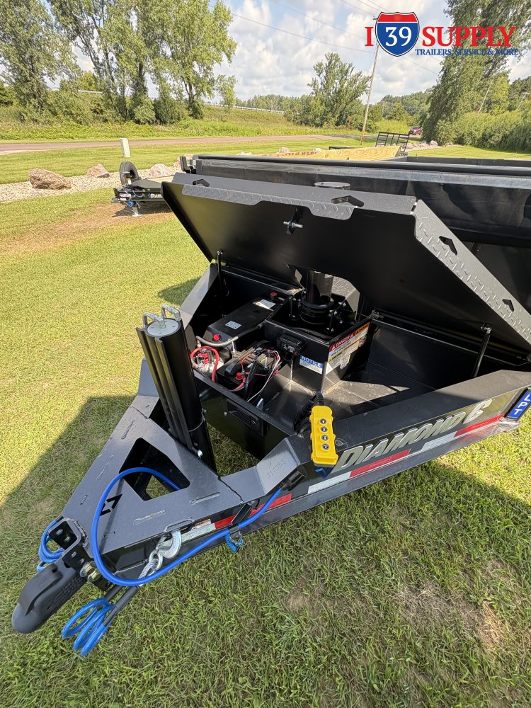 Diamond C LPT 207 14x82 Low Pro Telescopic Dump Trailer