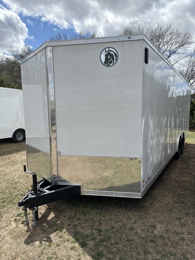 Tandem Axle Steel Enclosed Trailers