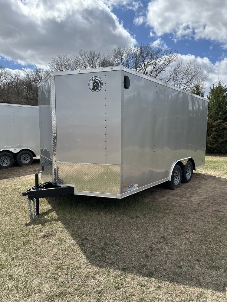 Tandem Axle Steel Enclosed Trailers