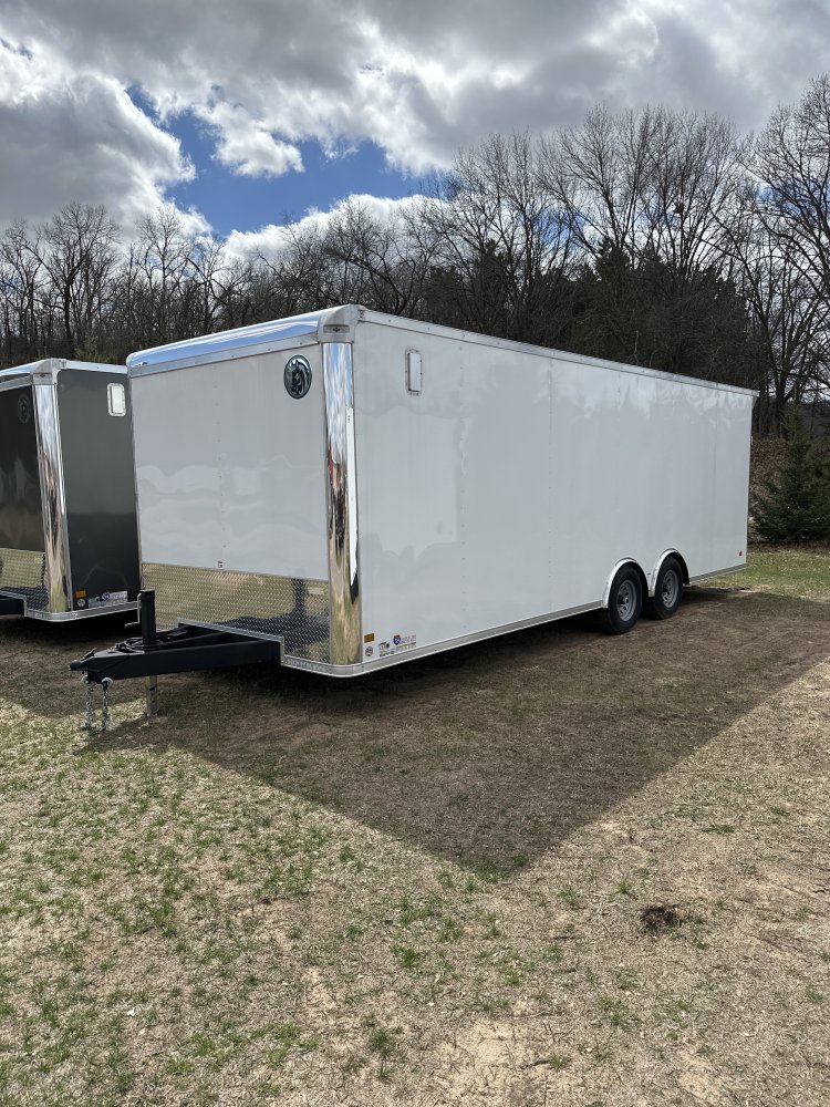Tandem Axle Steel Enclosed Trailers