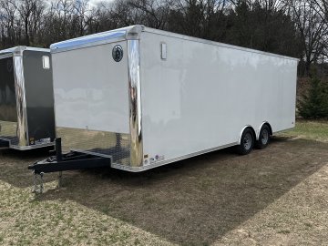 Tandem Axle Steel Enclosed Trailers