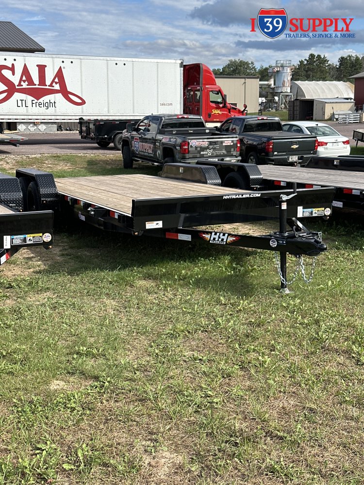 H&H 82x20 (18+2) Car Hauler Trailer, 7k
