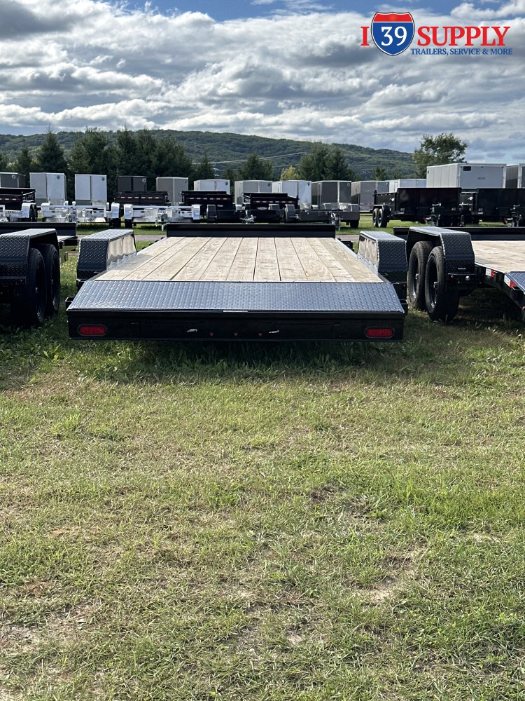 H&H 82x20 (18+2) Car Hauler Trailer, 7k
