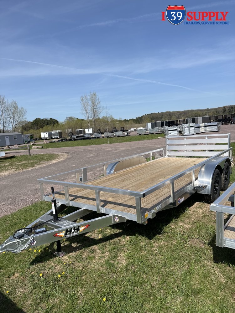 H&H 82x16 RSA Utility Trailer, 7k