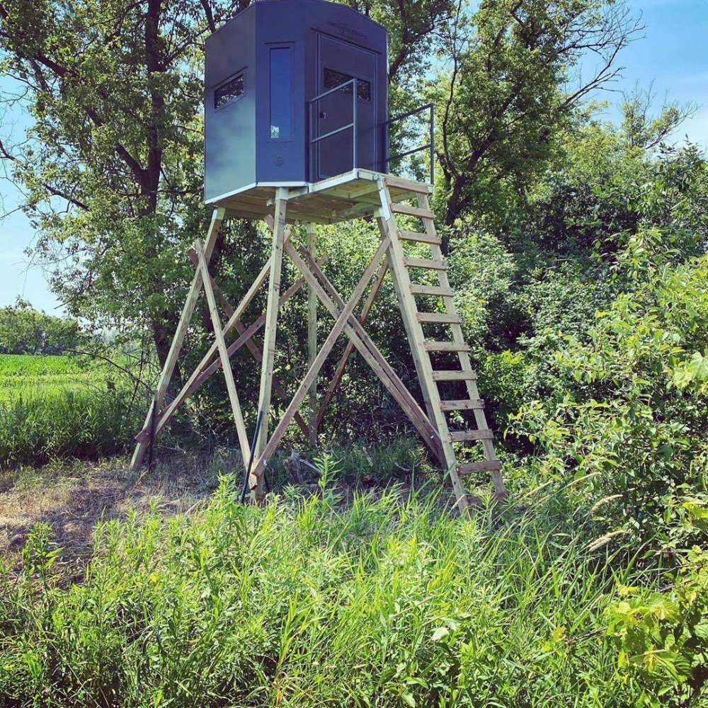 Zero 4 Outdoors 6x6 Combo Window Hunting Blind