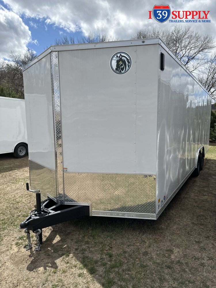 8.5'x24' Darkhorse Enclosed Cargo