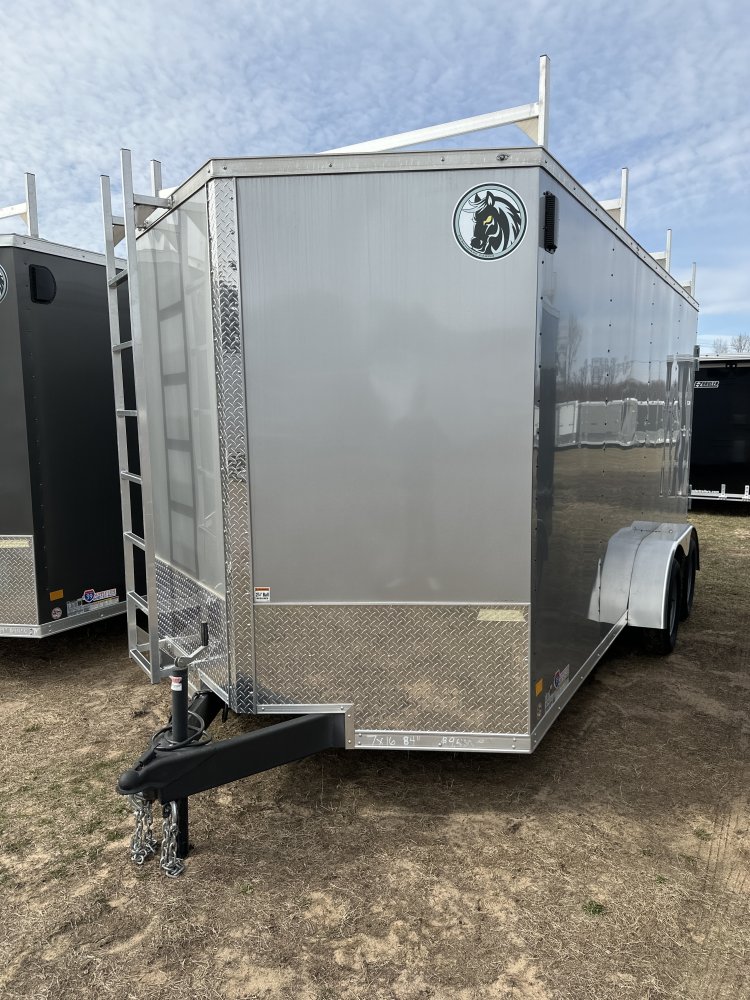 DHW 7X16 TA35 7K HANDYMAN Darkhorse Enclosed Cargo (BARN DOORS)