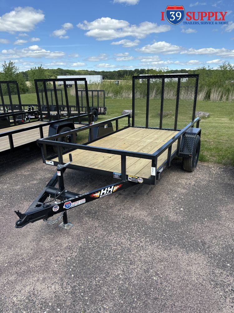 H&H 66x10 RS Utility Trailer, 3k