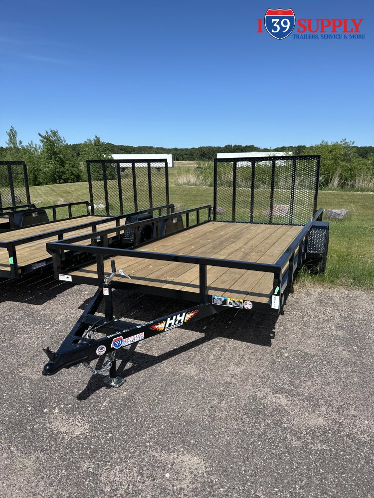 H&H 82x14 RS Utility Trailer, 3k