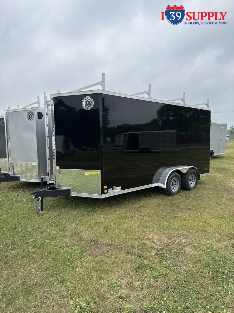 DHW 7x16 TA35 Darkhorse Enclosed Cargo Handyman