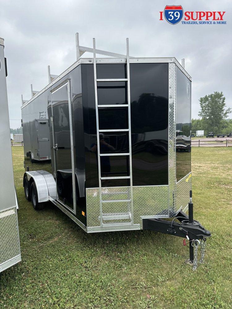 DHW 7x16 TA35 Darkhorse Enclosed Cargo Handyman