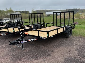 Rail Side Utility - Steel Frame - Single Axle