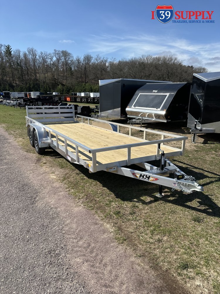 Rail Side Utility - Aluminum Frame - Tandem Axle