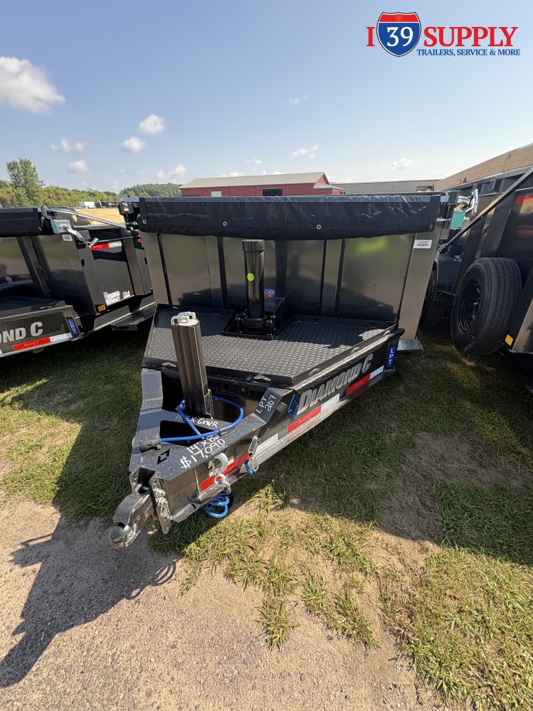 Diamond C LPT 207 14x82 Low Pro Telescopic Dump Trailer