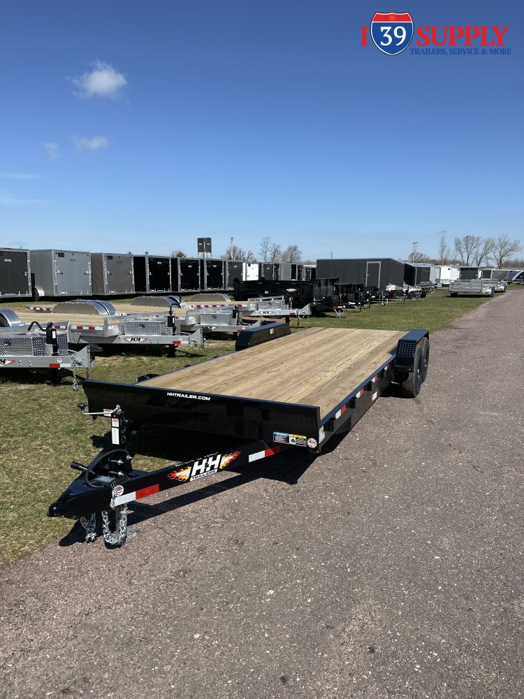 H&H 82x22 (20+2) Car Hauler Trailer, 10k