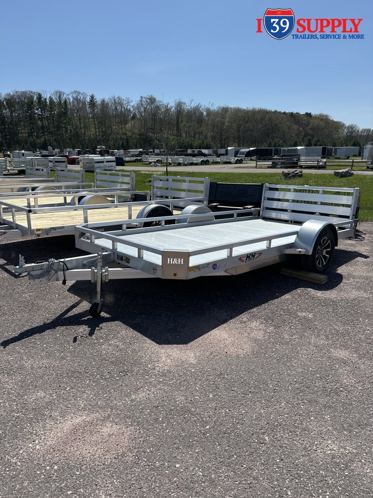 H&H 78x12 LSA Utility Trailer, 3k