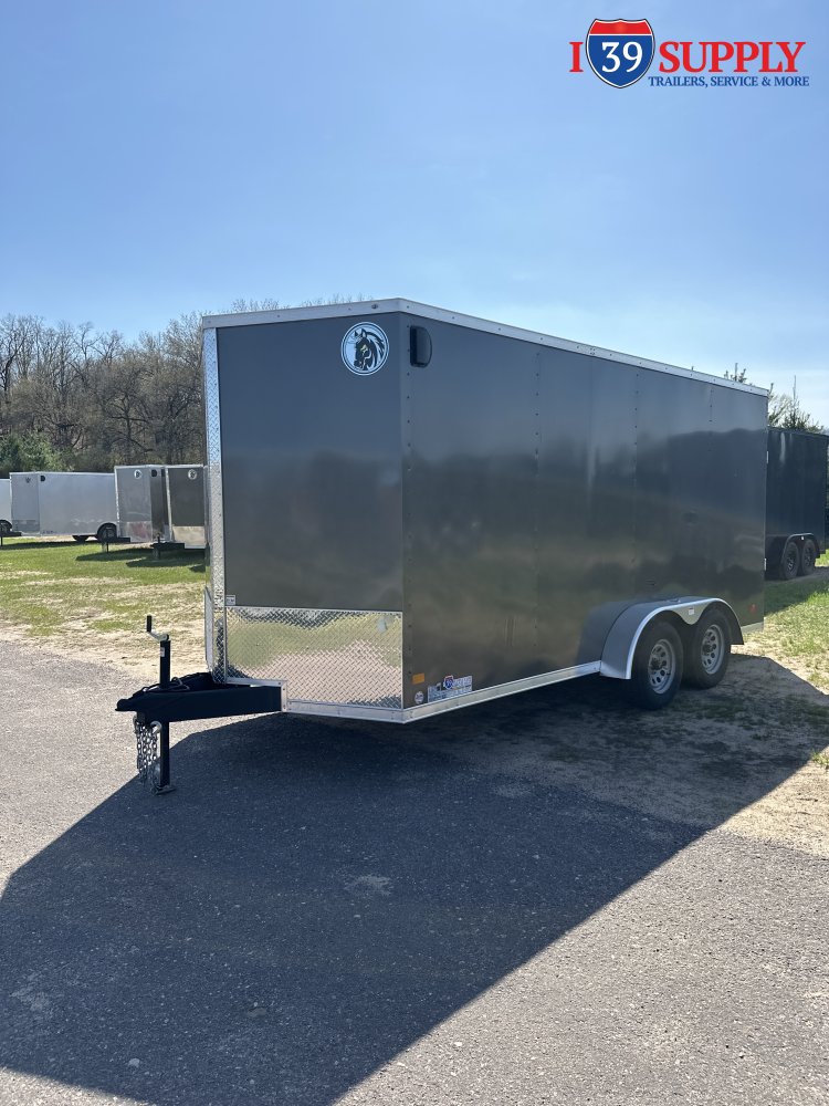 DHW 7x16 TA35 Darkhorse Enclosed Trailer