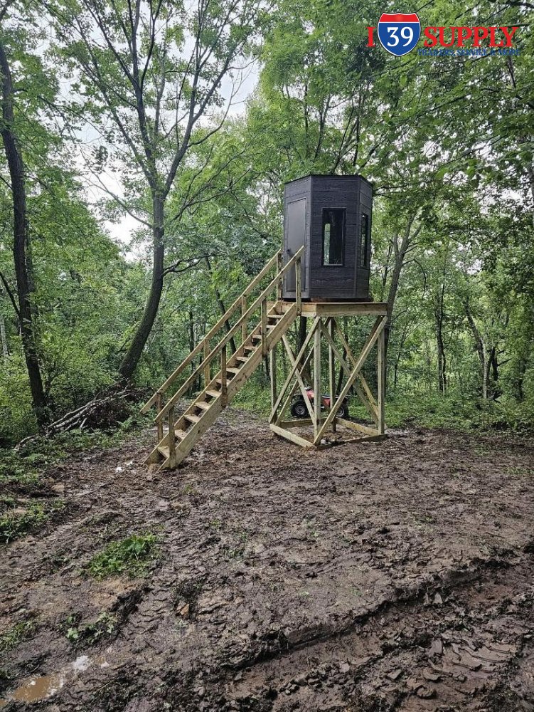 I39 Hexagon Combo Windows Hunting Blind