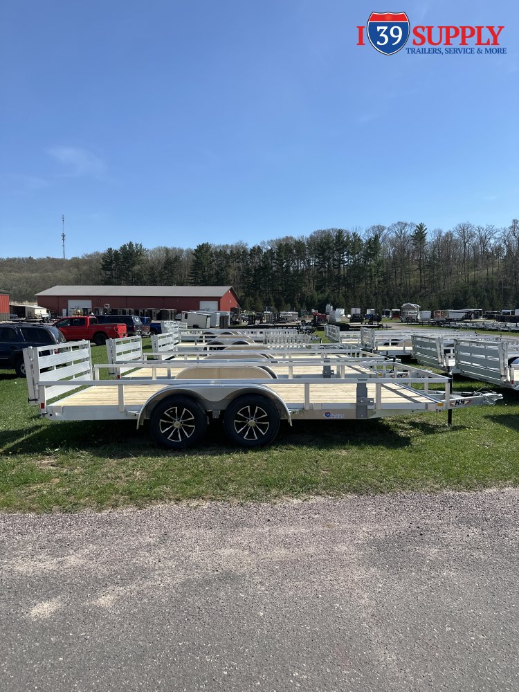 H&H 82x16 RSA Utility Trailer, 7k